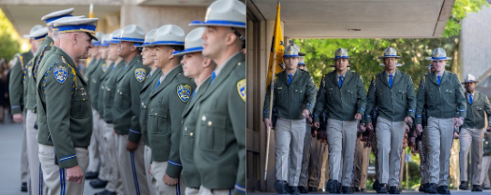 California Highway Patrol welcomes over 100 new officers in Sacramento ceremony
