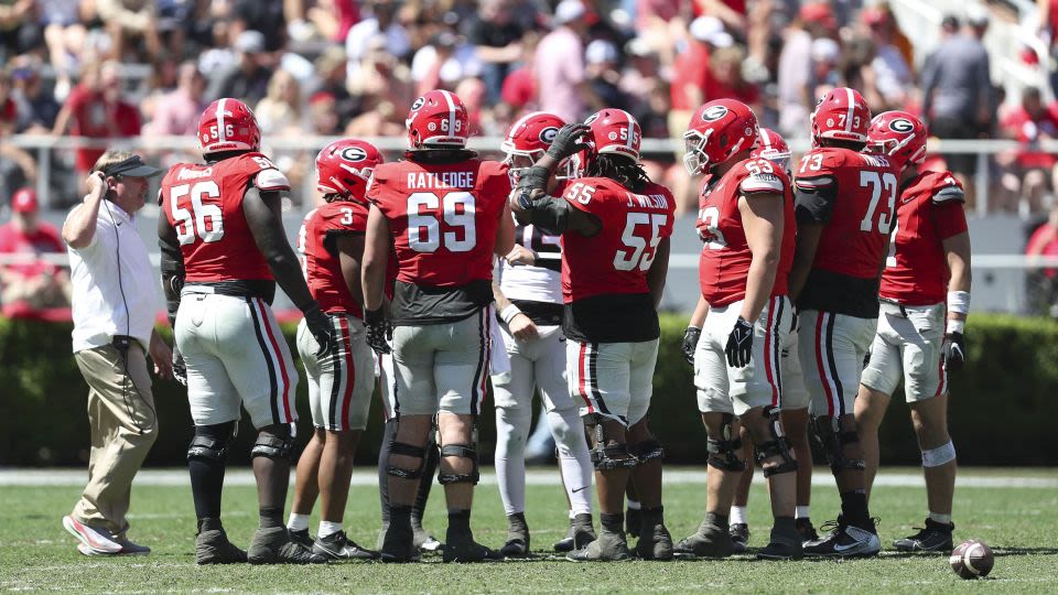 Georgia tops college football AP preseason poll for second year in a row