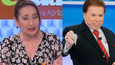 Sônia Abrão comete gafe ao falar sobre estado de saúde de Silvio Santos: 'Tratando do...'