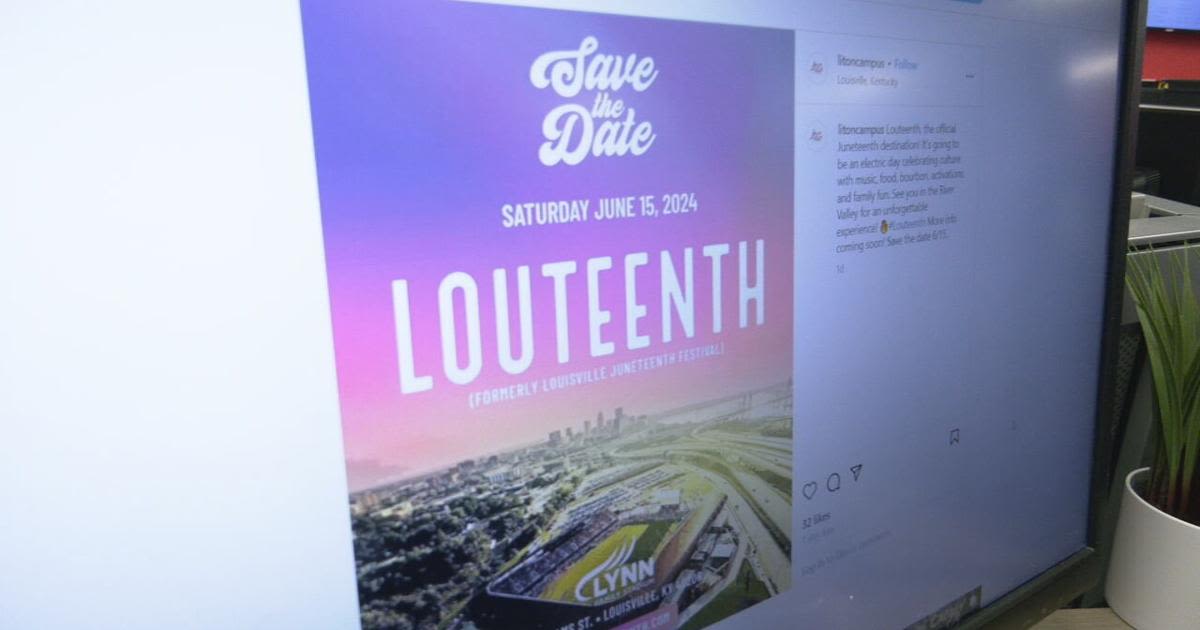 Social media backlash prompts Louisville Juneteenth Festival to drop 'Louteenth' name