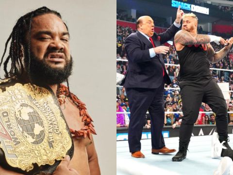 Jacob Fatu Spotted with The Bloodline at WWE Headquarters