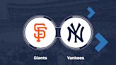 Giants vs. Yankees Prediction & Game Info - June 1