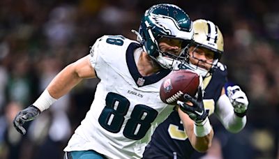 A historic performance from Dallas Goedert when the Eagles needed it most