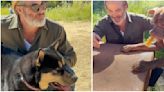 Chris Pine Goes On A Double Dodo Dream Date With His Two Incredible Foster Dogs