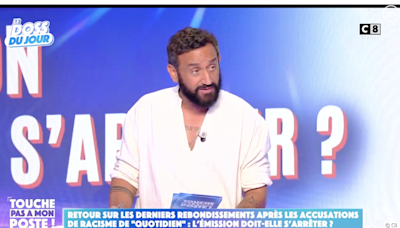 "On leur souhaite du mal, on ne peut pas les blairer" : Cyril Hanouna étrille "Quotidien" après les accusations de racisme contre le talk-show de Yann Barthès