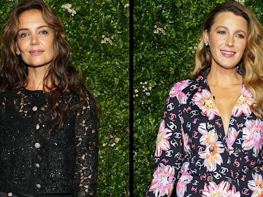 Blake Lively And Katie Holmes Have Two Wildly Different Takes On The Classic Chanel Uniform