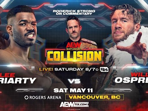 Will Ospreay vs. Lee Moriarty Added To 5/11 AEW Collision, Updated Card