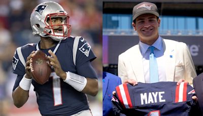 Patriots QB Jacoby Brissett on Drake Maye: 'Competition brings out best in all of us'