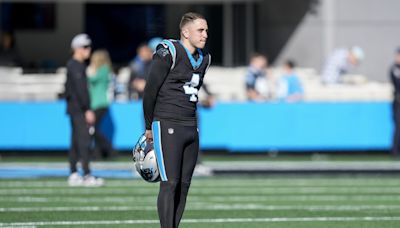 Panthers K Eddy Pineiro Remains Absent at Start of OTAs