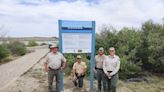 Brantley Lake State Park’s fishing dock has returned