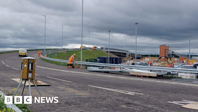 Newsham Bridge opens over Northumberland Line