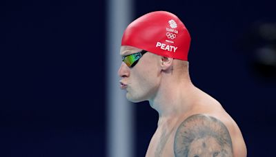 Adam Peaty misses out as Britain’s mixed relay defence falls flat