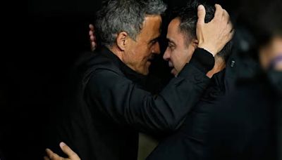 Luis Enrique: "Creo que Xavi es el entrenador ideal para el FC Barcelona. Espero y deseo que se quede"