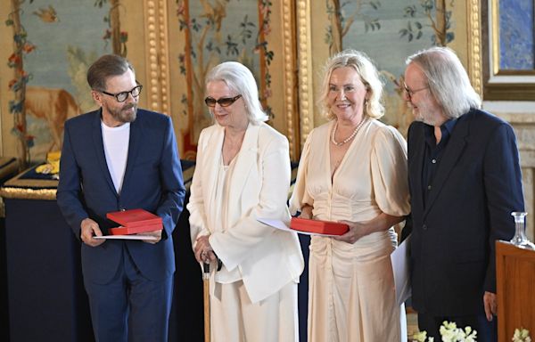 Abba become first Swedes to be knighted by monarch in almost 50 years