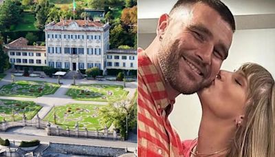 Mordomo, chef, vista do Lago Como: conheça a luxuosa vila em que Taylor Swift e Travis Kelce se hospedaram na Itália