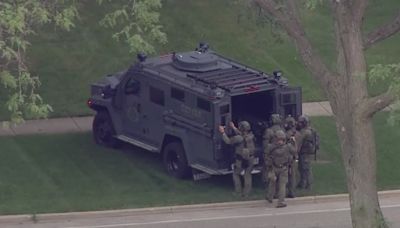 Armed subject in custody after tree trimmer found shot in Schaumburg, hours-long standoff