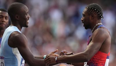 No sprint double for Noah Lyles as Botswana’s Letsile Tebogo takes 200m gold