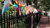 LGBTQ rainbow flags destroyed by hate-filled vandals outside Stonewall Inn, NYC birthplace of gay rights movement