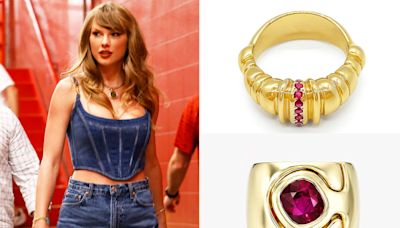 Taylor Swift Piled on the Jewels to Cheer Travis Kelce in Chiefs Season Opener — Get All the Sparkly Details!