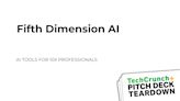 Pitch Deck Teardown: Fifth Dimension AI's $2.8M seed deck