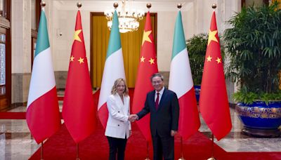 Italy and China sign a 3-year action plan as Italian leader Meloni tries to reset relations