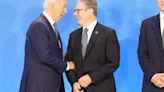 Starmer and Biden meet face-to-face for first time