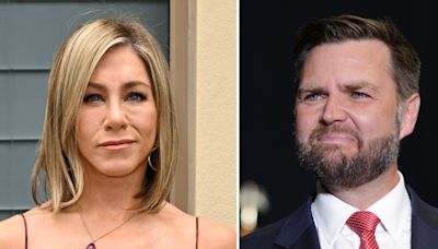 Jennifer Aniston Slams J.D. Vance for 'Childless' Comment