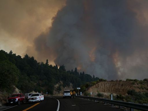 Southern California wildfire burns so intensely that it creates its own weather as it spreads, forcing evacuations