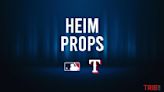 Jonah Heim vs. Mets Preview, Player Prop Bets - June 19