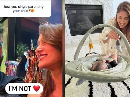 Ileana D'Cruz shares adorable picture with partner, responds to single parenting question with 'I’m not' | Hindi Movie News - Times of India