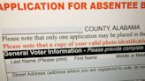 DOJ weighs in on Alabama's restrictions on help with absentee voting