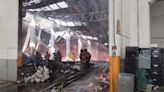 Se registra incendio en fábrica de plásticos y unicel en Ecatepec