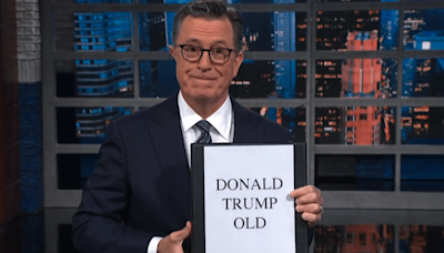 Stephen Colbert Retires His ‘Late Show’ Joe Biden Age Jokes — But Promises to Repurpose Them as ‘Donald Trump Old’ Bits