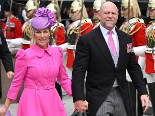 Zara and Mike Tindall 'head over heels'