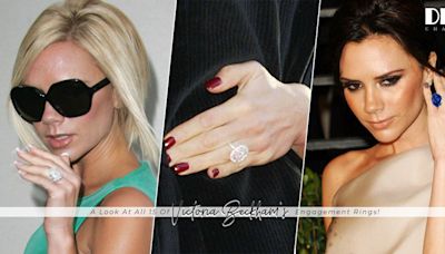 從鑽石到彩色寶石：細數碧咸嫂Victoria Beckham結婚25年收到的15枚昂貴的訂婚戒指！ | Wayne Hui - 尋寶人