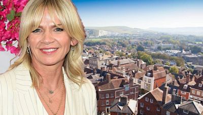 Zoe Ball's quiet life in pretty little town where homes fetch £496,000