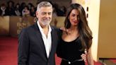 Amal Clooney Slips On Classic Pumps With George Clooney for ‘The Boys In The Boat’ UK Premiere