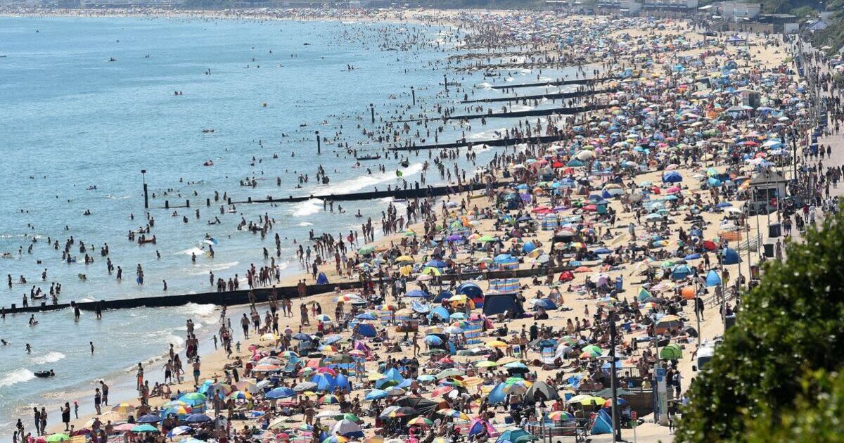 UK hot weather maps turn bright red with three-day heatwave and 28C scorcher