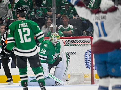 Wood scores 11:03 in OT as Avalanche finish off 3-goal comeback to beat Stars 4-3 to open 2nd round