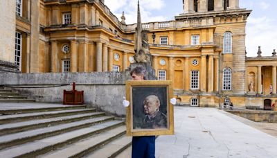 A Study For The Infamous Portrait of Winston Churchill Featured in The Crown is For Sale