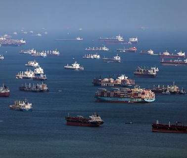 Two oil tankers are ablaze after collision near Singapore