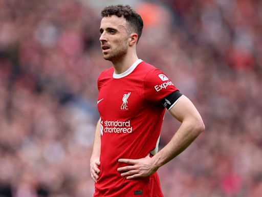 Diogo Jota ruled out of Liverpool's upcoming games through injury