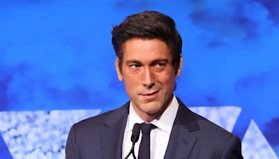 David Muir's rugged look in new vacation photos with rarely-seen family cause a stir