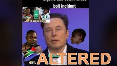 Video of Elon Musk commenting on inter-country ride-hailing prank is a deepfake