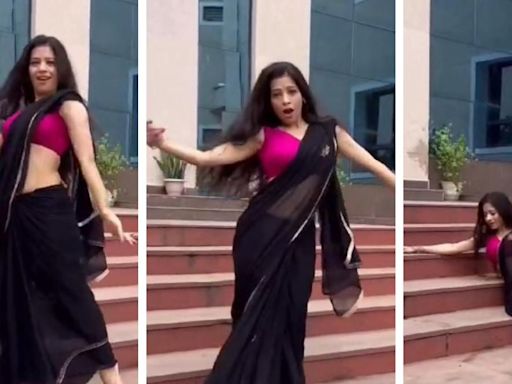 Young Girl Performs Bold Moves On 'Tip Tip Barsa Pani' At Gwalior Collectorate; Dance Reel Viral