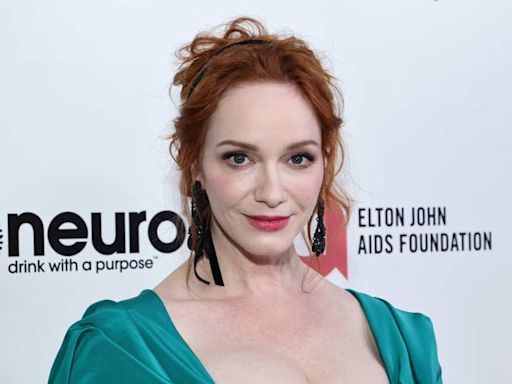 Christina Hendricks Is a ‘Coquettish Bombshell Goddess’ in New Photos From Her Wedding Weekend