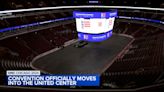 Democratic National Convention staff, volunteers start moving into United Center