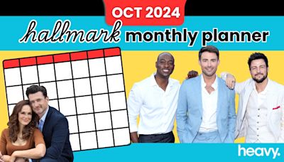 Hallmark Monthly Planner for October 2024: Premieres, Events & More