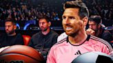 Lionel Messi takes Inter Miami mates to NBA playoff game