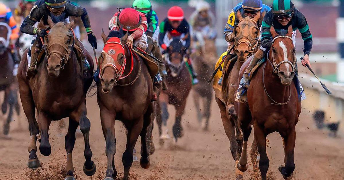 ...Derby, in a three-way photo finish over second place Sierra Leone and third place Forever Young at Churchill Downs on Saturday, May 4, 2024, in Louisville, Kentucky.